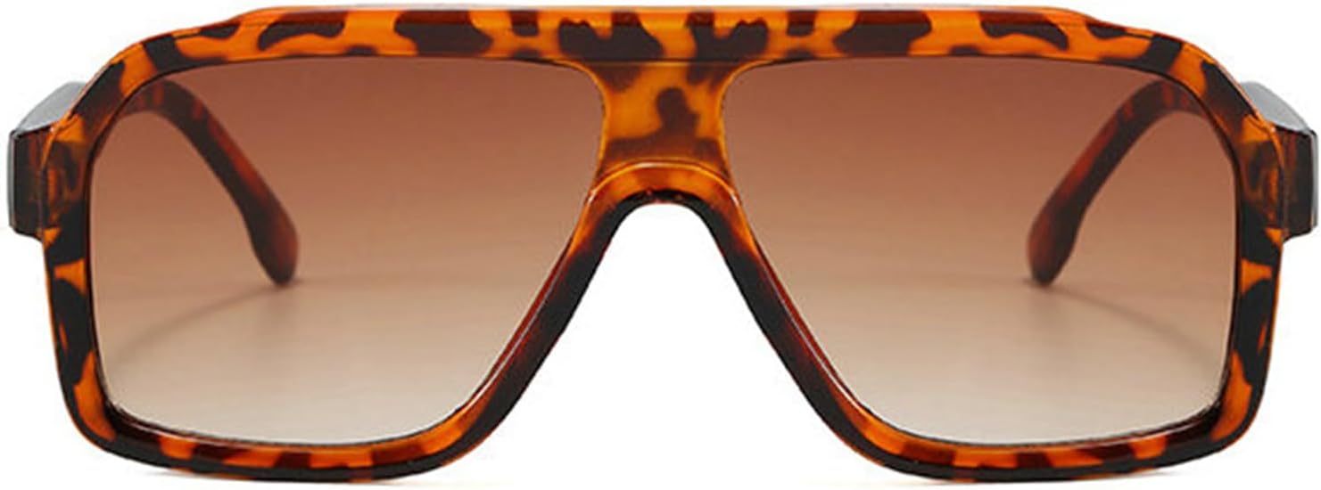 

Винтажные большие квадратные солнцезащитные очки Willochra для мужчин и женщин, классические солнцезащитные очки в крупной оправе для вождения, цельные солнцезащитные очки-щитки для мужчин, защита от УФ-излучения UV400, C4