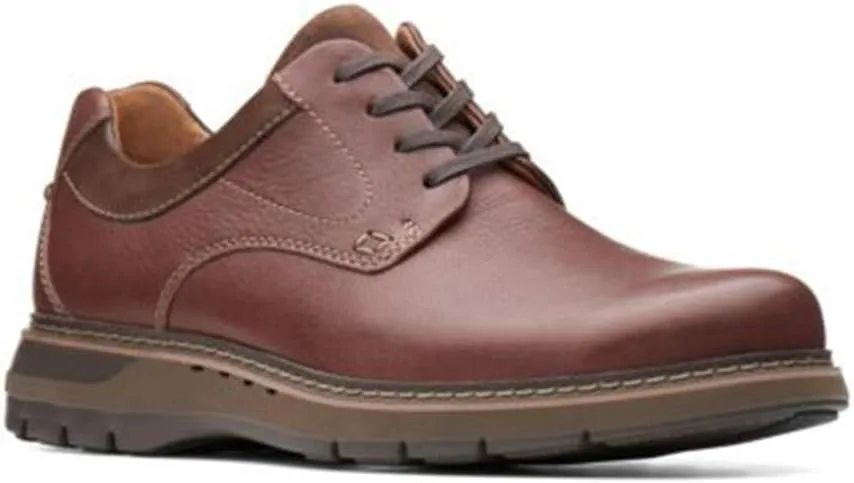 Мужские туфли-дерби Clarks Un Ramble Lo, красный — фото 2
