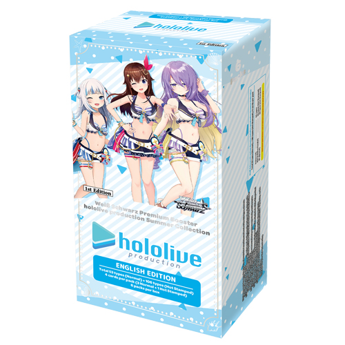 

Карточная игра Weiss Schwarz: Premium Booster Box (6 Packs) – Hololive Production Summer Collection Bushiroad