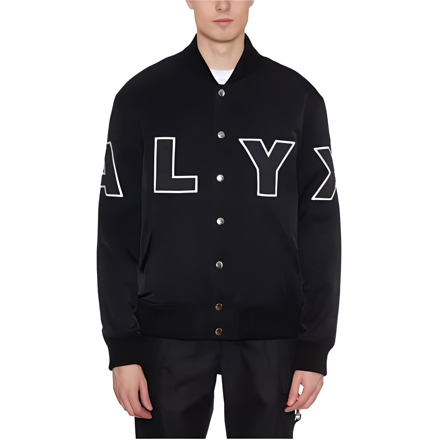 

1017 ALYX 9SM Куртка-бомбер с нашивкой логотипа, Black