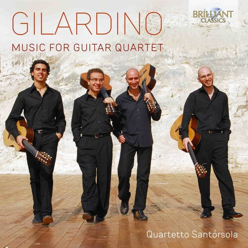 

CD диск Gilardino / Quartetto Santorsola: Music for Guitar Quartet