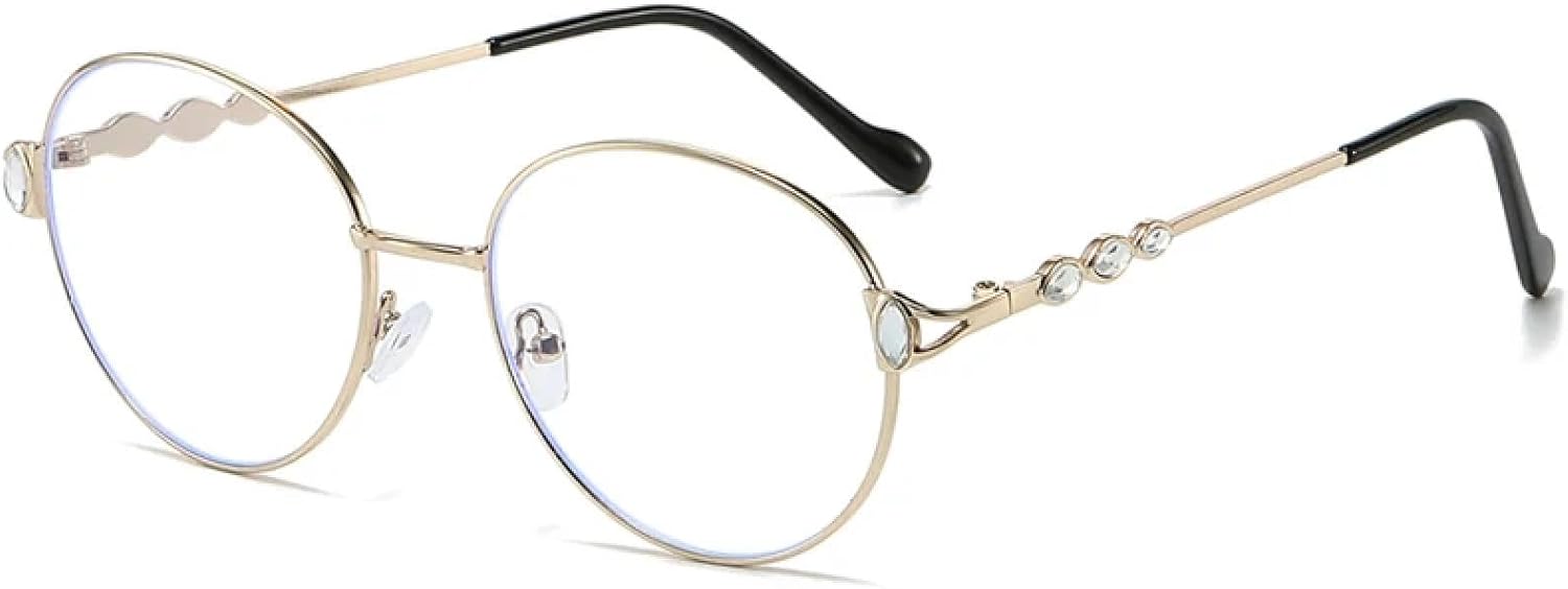 

Модные роскошные винтажные солнцезащитные очки для женщин, лучи, стразы, для путешествий, вечеринок, отдыха на природе, овальные, с бриллиантами, стильные очки TKKTLLT, Gold Clear