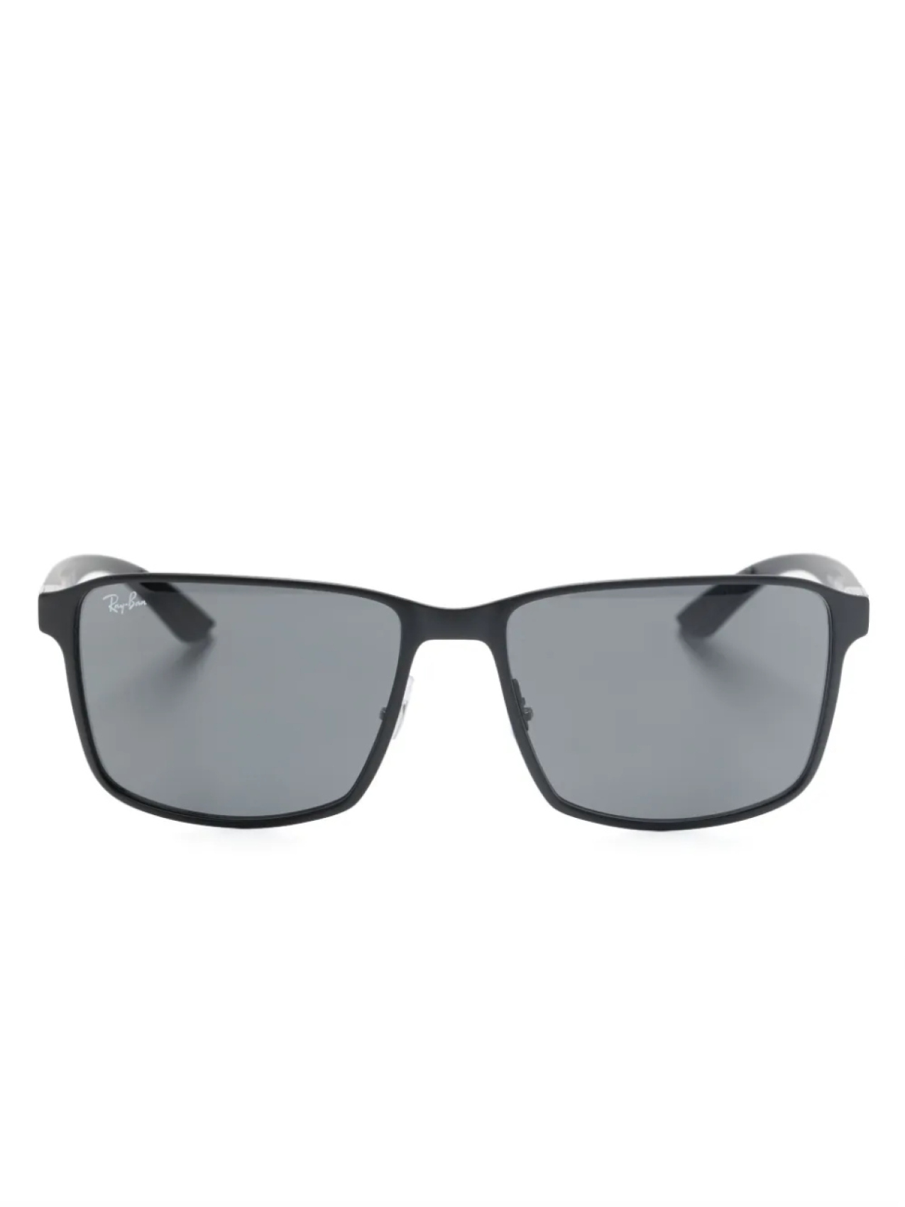

Солнцезащитные очки в прямоугольной оправе Ray-Ban, черный