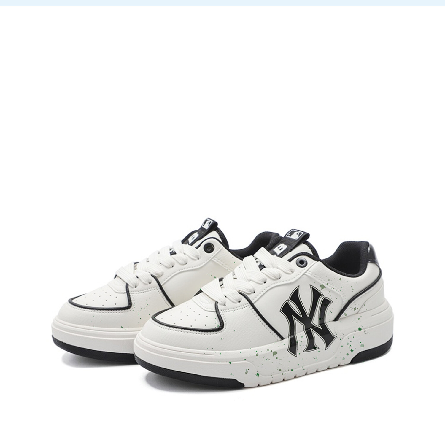 

Кроссовки MLB Chunky Liner Skateboarding Shoes Unisex Low-top, зеленый