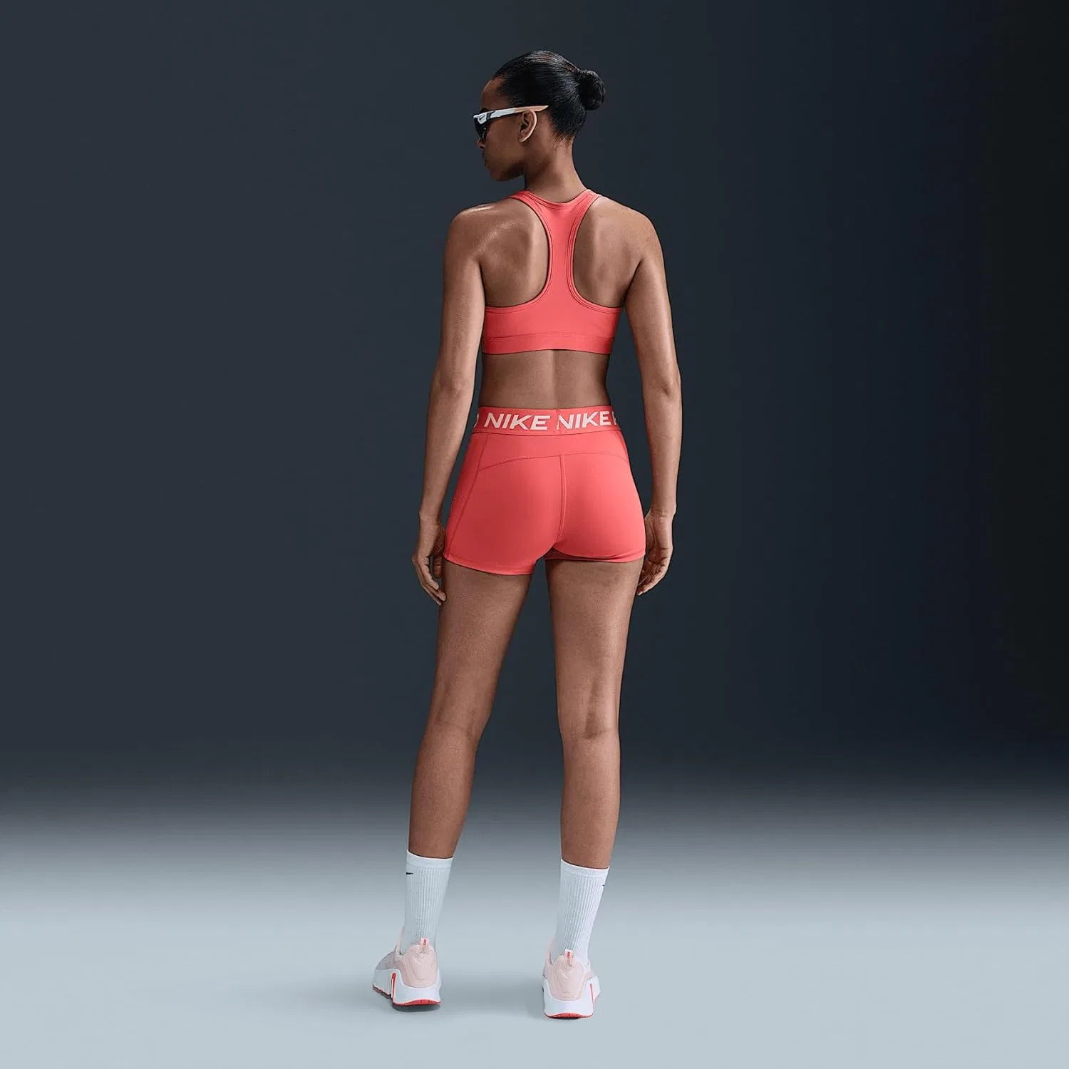 Шорты тренировочные Nike Pro 3" Women's, Magic Ember — фото 2