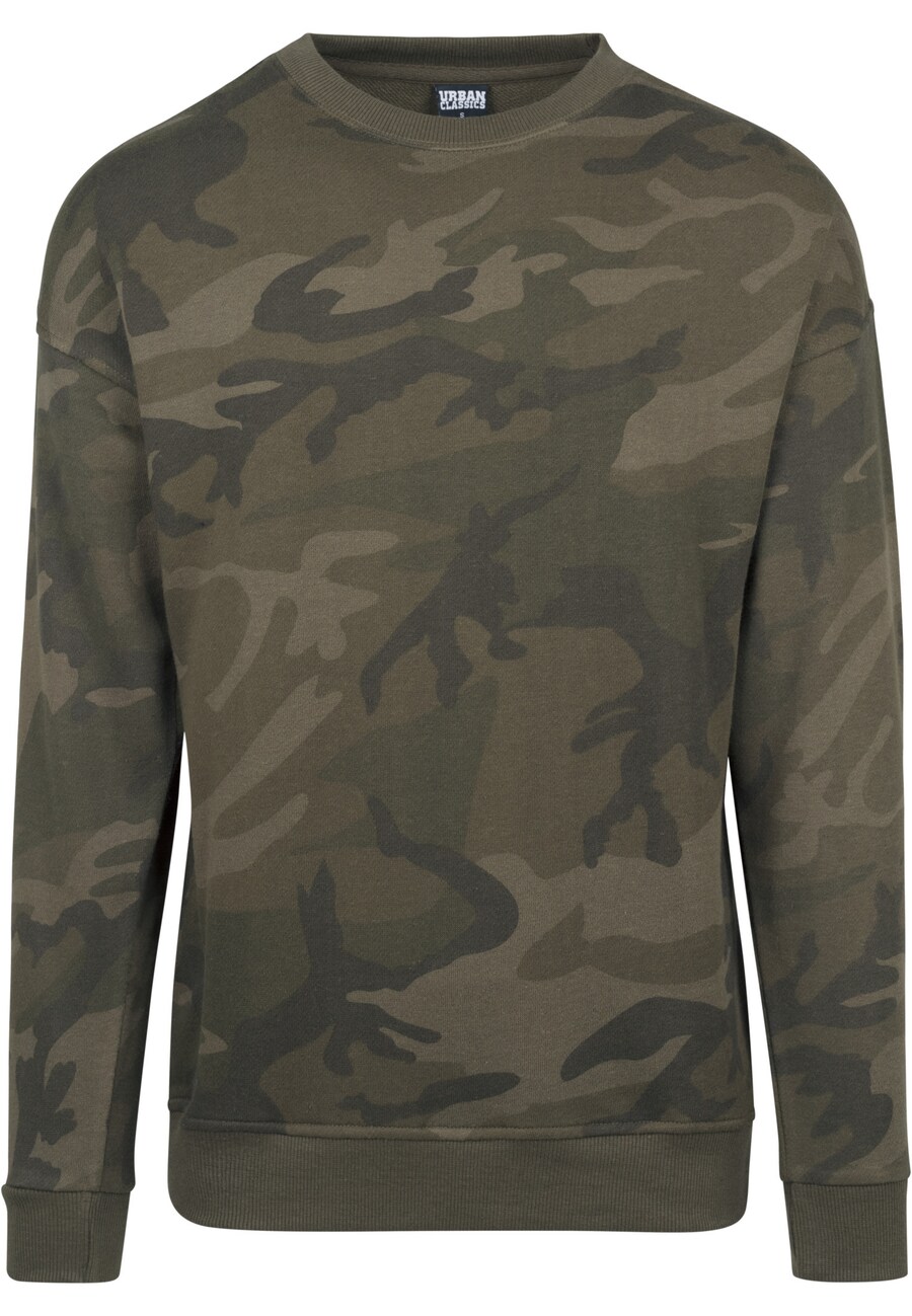

Толстовка Urban Classics, цвет Olive/Fir/Dark green