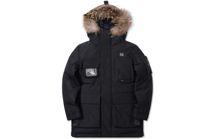 

KOLON SPORT Спортивная куртка пуховик мужская, Black BK