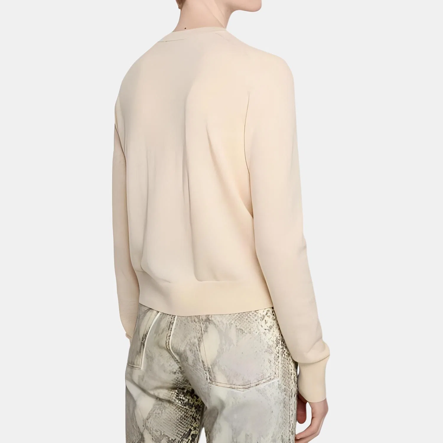 Кардиган из шерстяной смеси Acne Studios, Oat — фото 4
