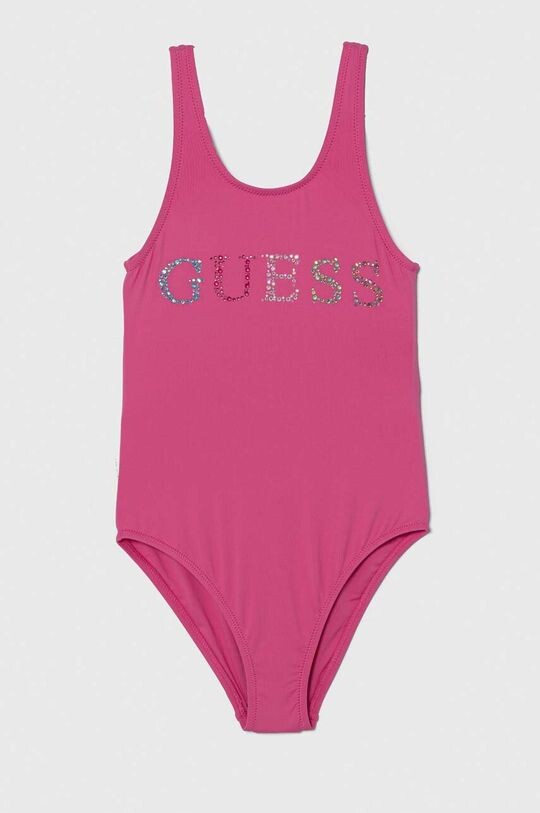 

Детский цельный купальник Guess, розовый