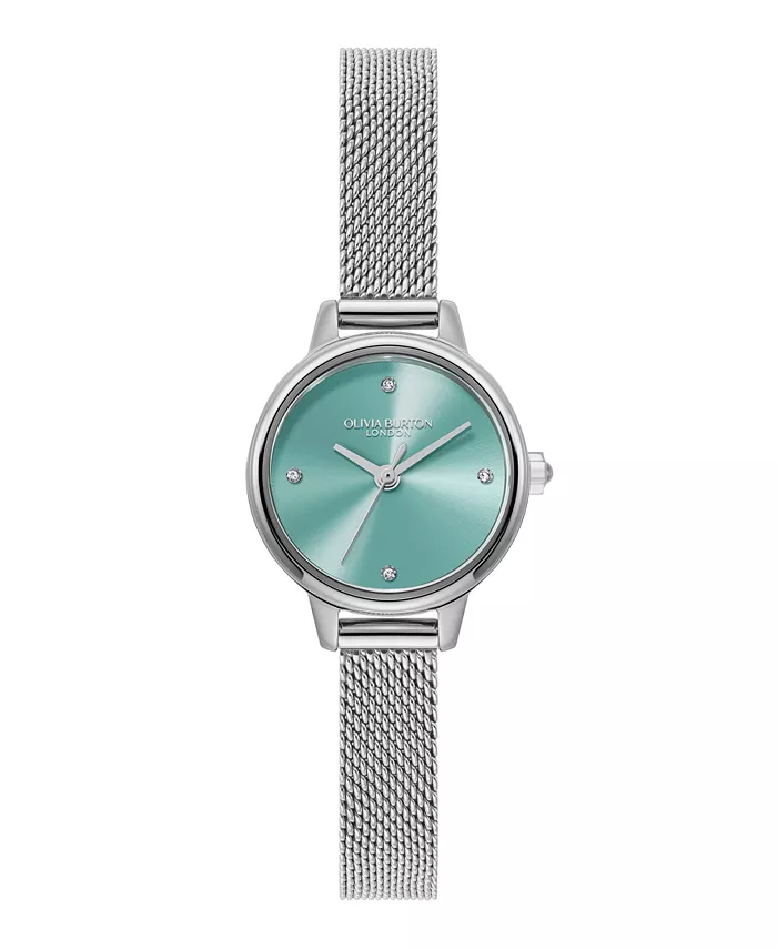 

Женские мини-часы Classic на стальном браслете с серебристым покрытием, 23 мм Olivia Burton