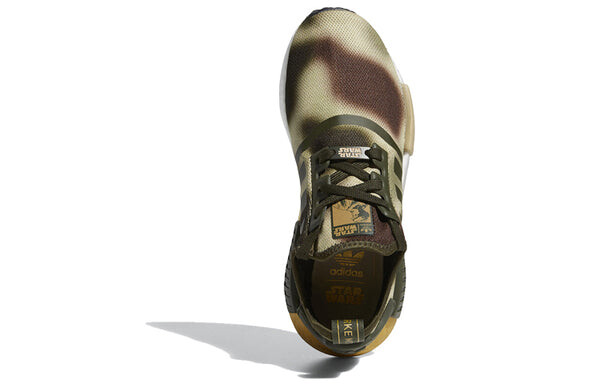 Кроссовки star wars x nmd_r1 принцесса лея Adidas, зеленый — фото 4