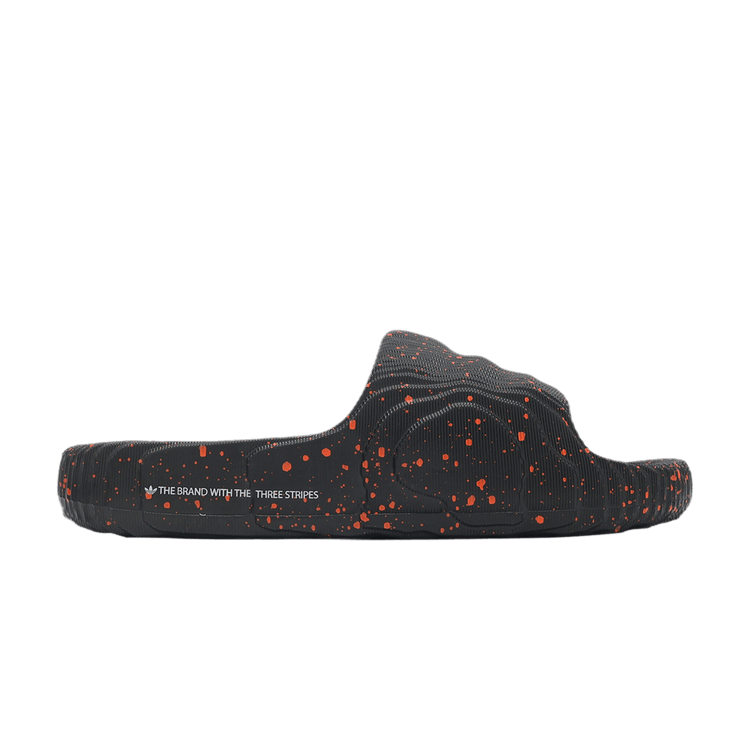 

Шлепанцы Adilette 22 Slide 'Black Orange Speckled', черный