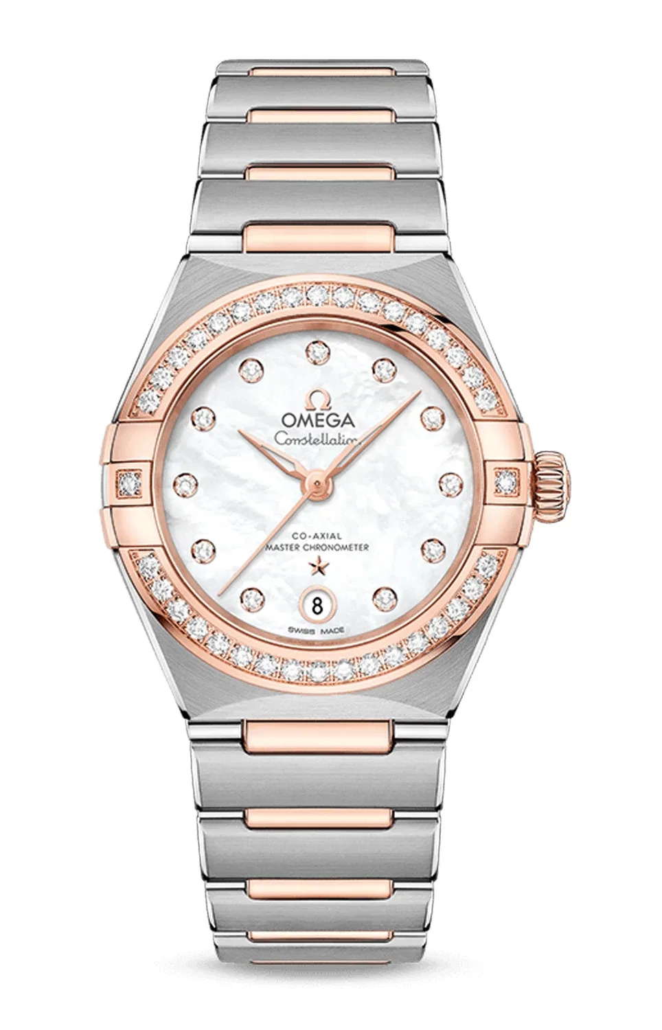 CONSTELLATION MANHATTAN OMEGA CO-AXIAL MASTER CHRONOMETER 29 ММ - 131.25.29.20.55.001, золотой