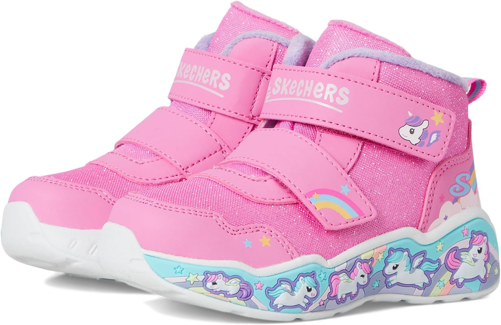 

Кроссовки SKECHERS KIDS Play Scene - Cozy Theme 303163N, Pink/Multi