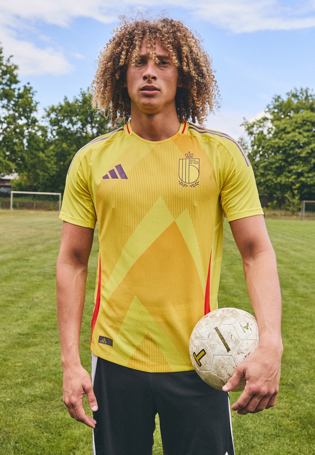 

Форма национальной сборной BELGIUM 25 AWAY AUTHENTIC - Football shirt Adidas Performance, желтый