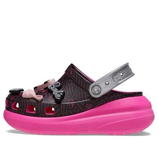 

Сандалии crush clog 'barbie black pink' Crocs, розовый