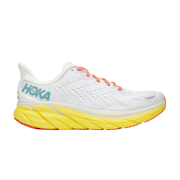 

Кроссовки HOKA Clifton 8 'Blanc De Blanc Illuminating', белый