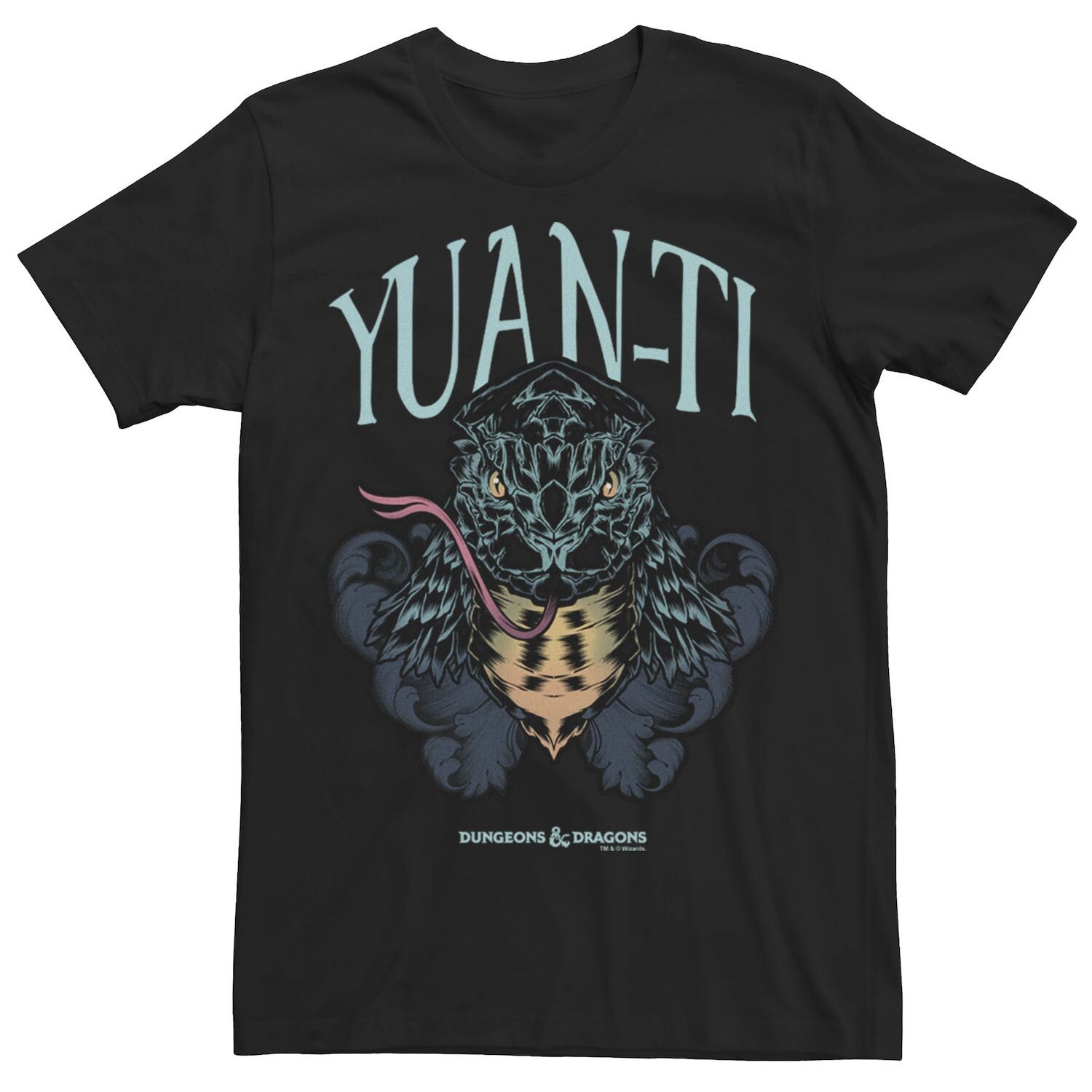 

Мужская футболка с плакатом Dungeons & Dragons Yuan-Ti Monster Licensed Character