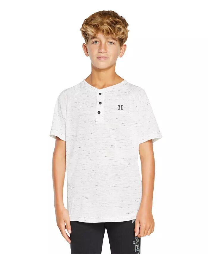 

Футболка Big Boys Cloud Slub Henley Hurley, серый