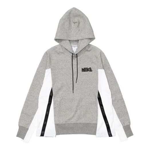 

Толстовка x sacai hoodie 'dark grey' Nike, серый