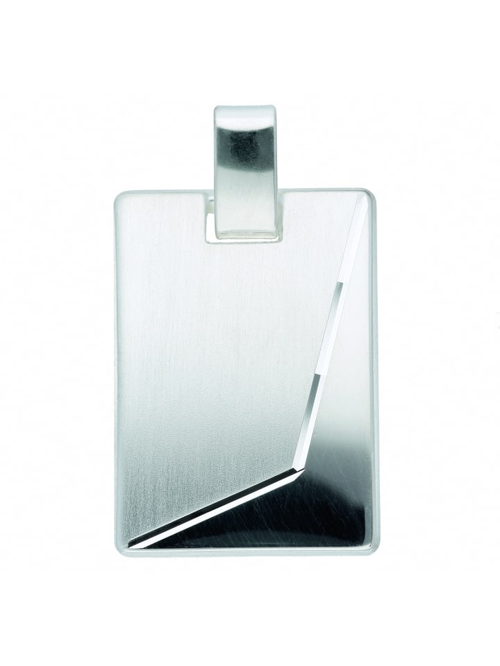 

Adeliás Женский кулон из серебра 925 пробы с гравированной пластиной