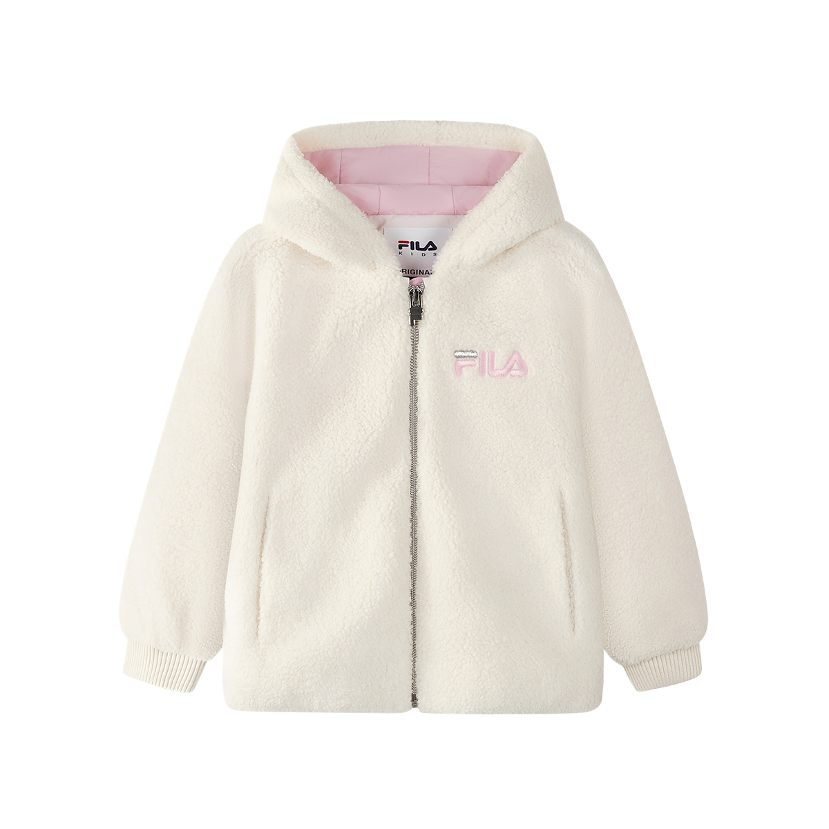 

FILA KIDS Утепленная куртка Classic Lifestyle Cloud White для детей 3-7 лет