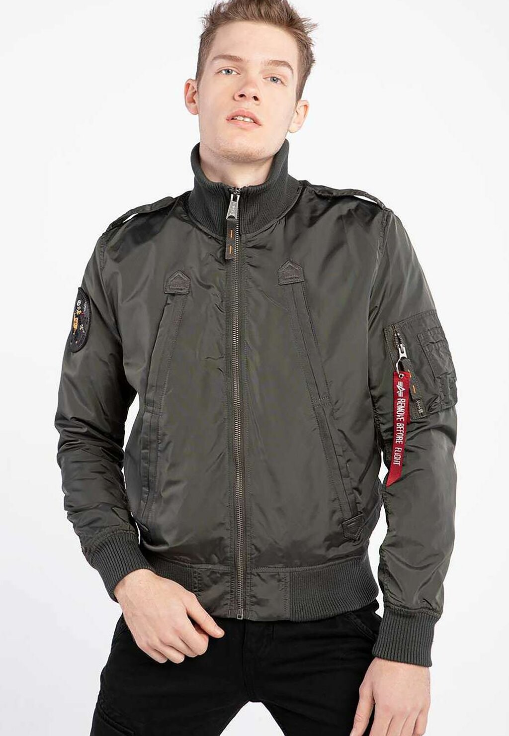 

Куртка Alpha Industries АВИАТОР, серый