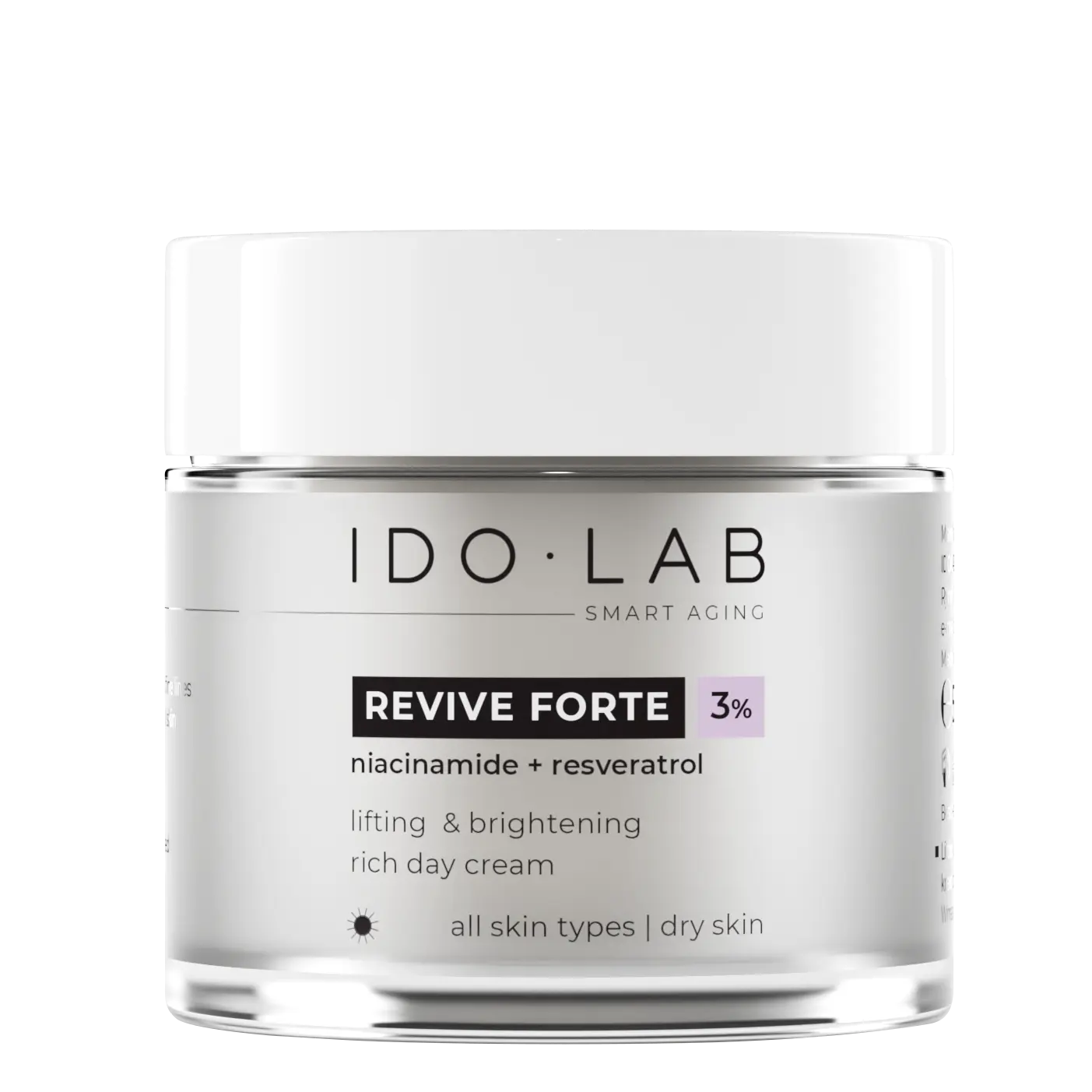 

Дневной лифтинг-осветляющий крем для лица Ido Lab Revive Forte, 50 мл