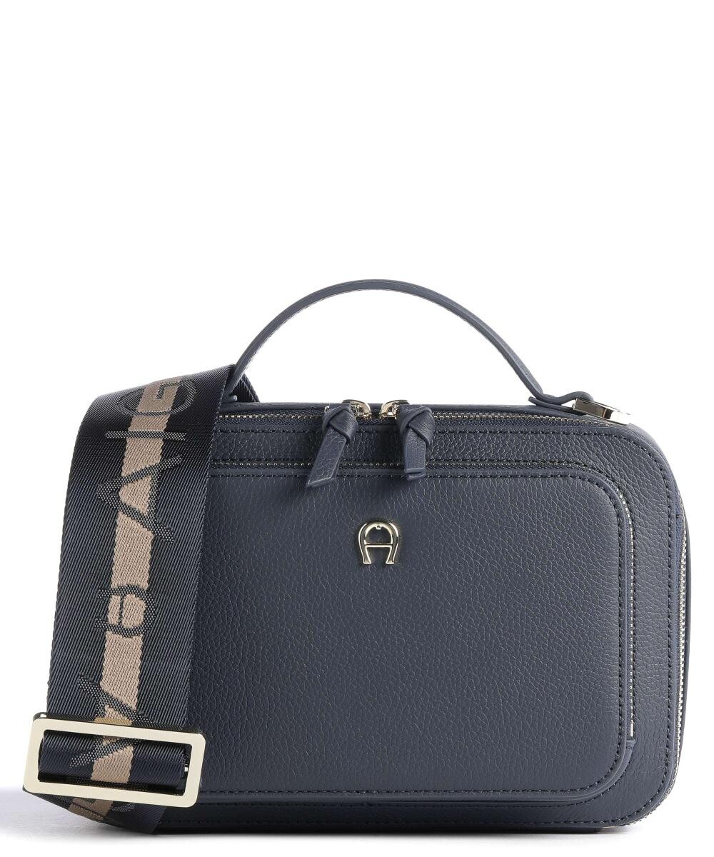 

Сумка на плечо Zita из зерненой коровьей кожи Aigner, синий