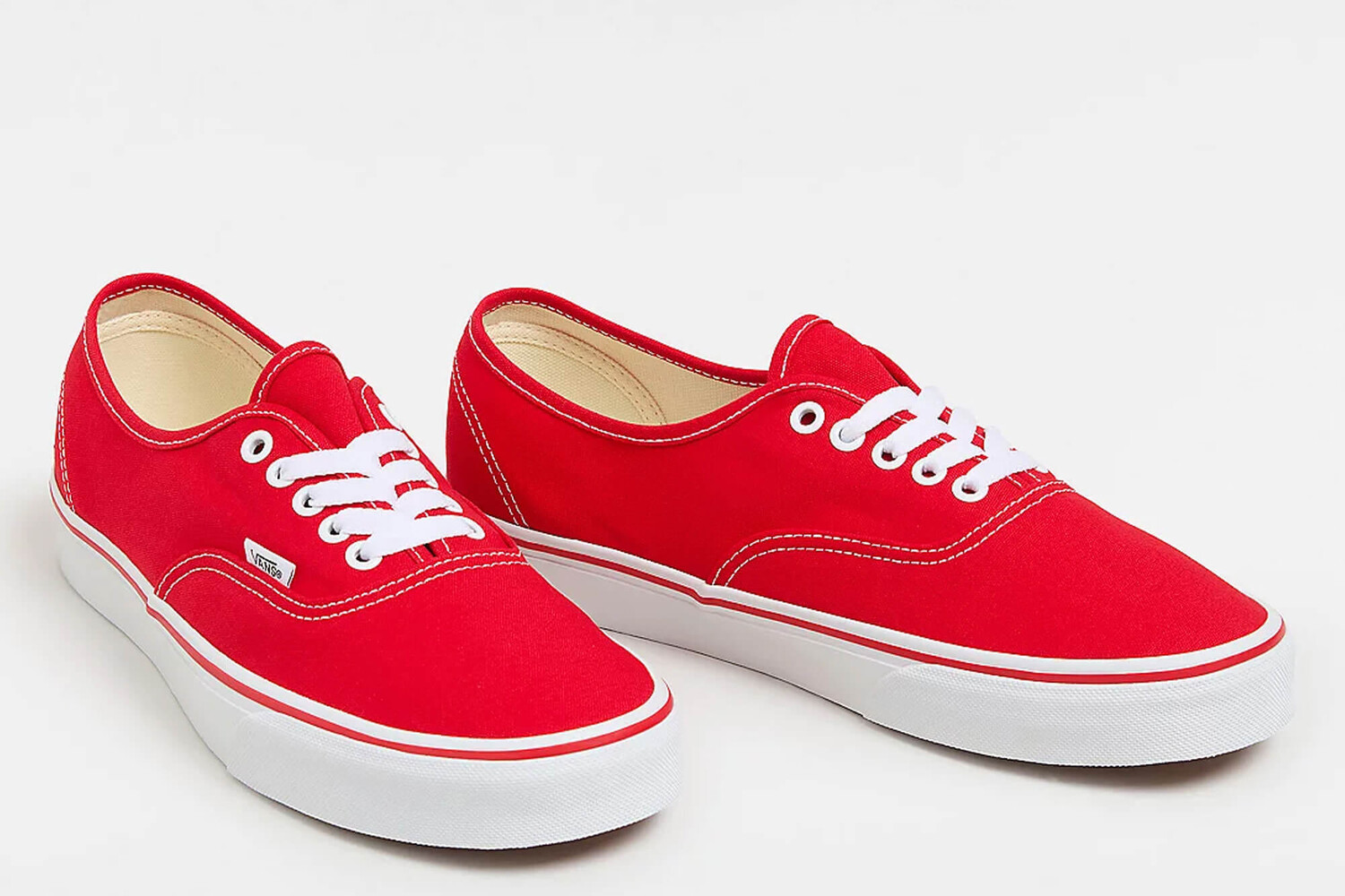 Ua аутентичные кроссовки Vans, красный — фото 2