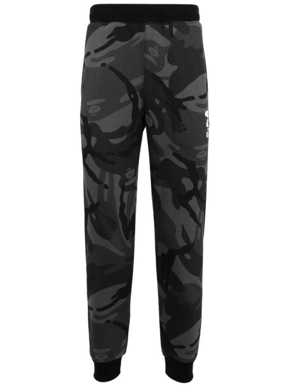 

AAPE BY *A BATHING APE спортивные брюки с камуфляжным принтом, черный