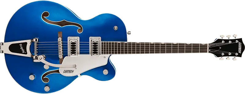 

Электрогитара Gretsch G5420T Electromatic Classic Hollow Body Single-Cut with Bigsby, Laurel Fingerboard, Azure Metalli Azure Metallic