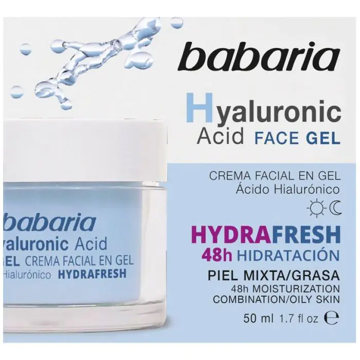 

Крем для лица Ácido Hialurónico Crema Facial en Gel Babaria, 50 ml