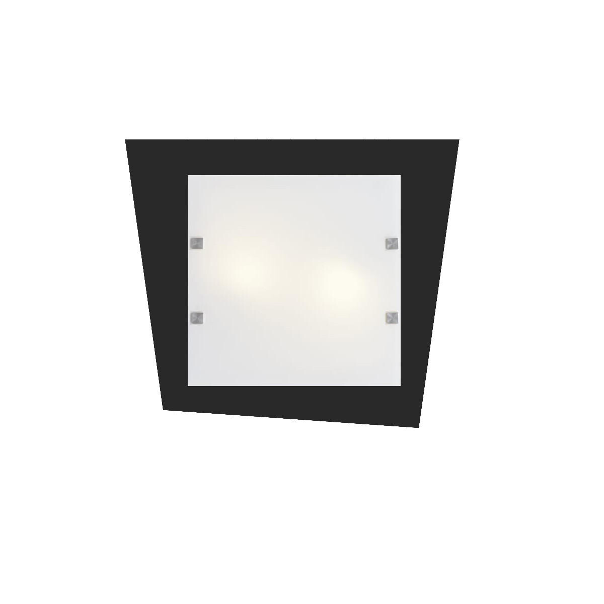 

Потолочный светильник Lumicom, 50x55x6 см, черный