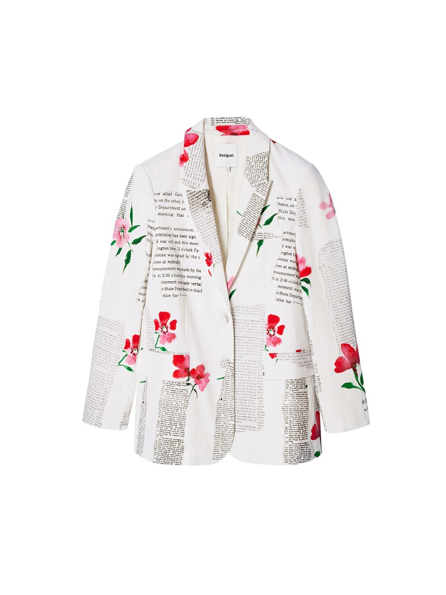 

Классический блейзер Desigual Blazer, белый