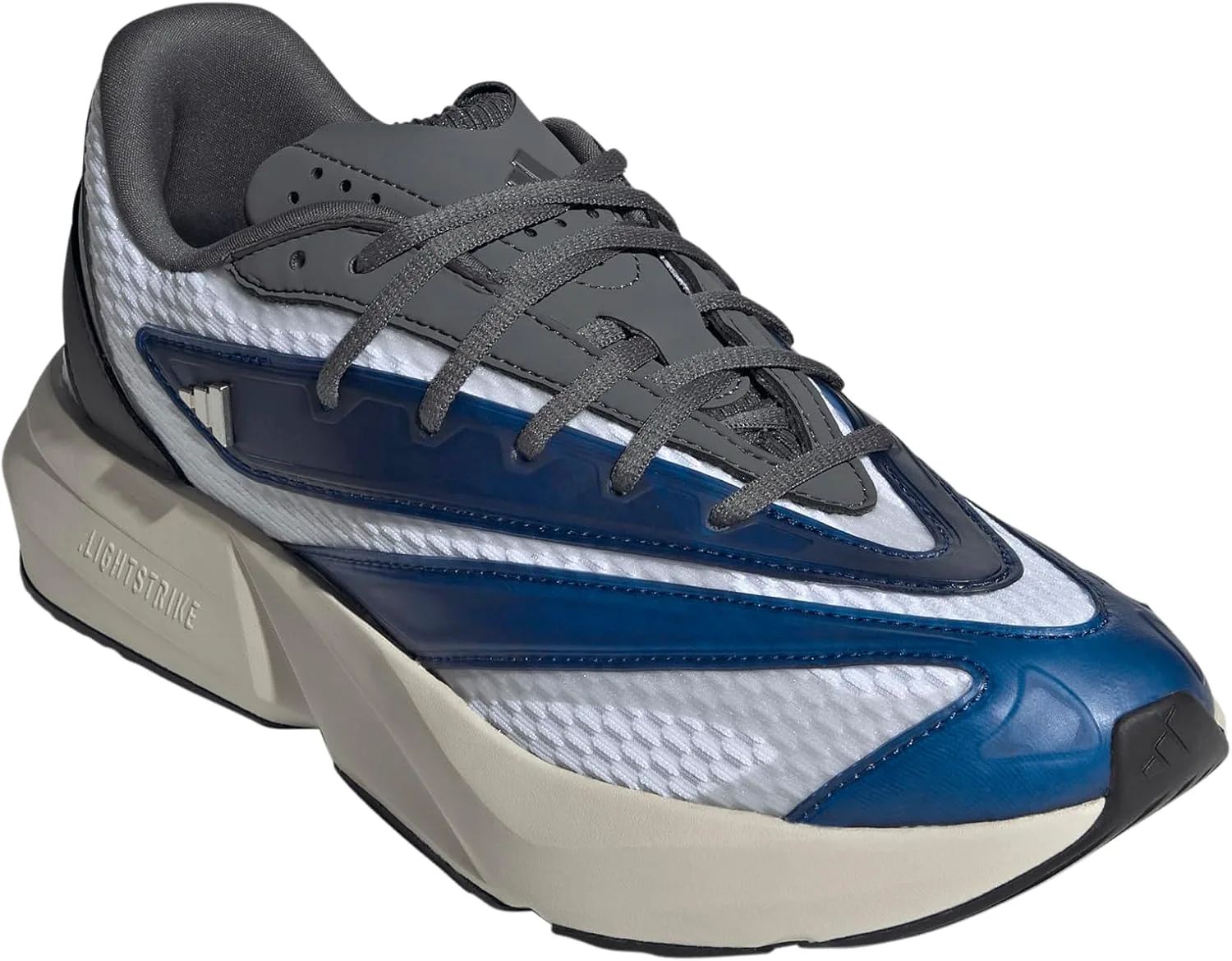 Мужские кроссовки Adidas Lightblaze, белый/темно-синий/серый — фото 2
