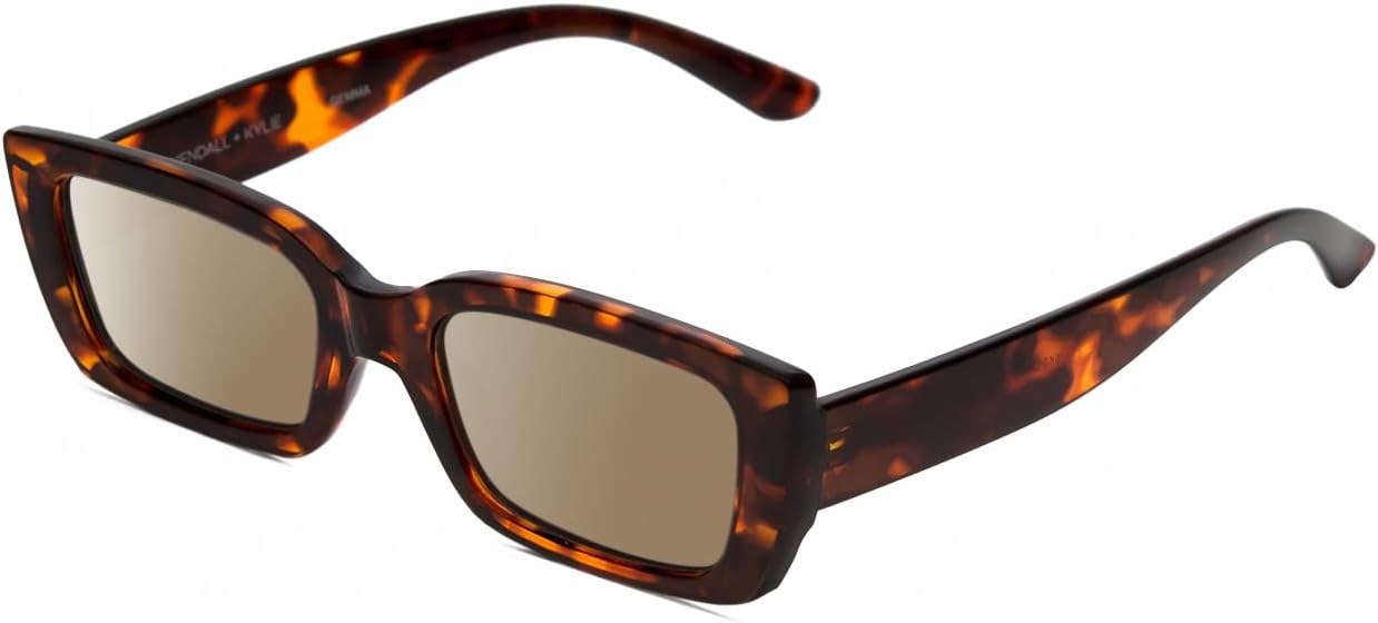 

Солнцезащитные очки Calabria K+K GEMMA прямоугольной формы с поляризацией, дизайнерские солнцезащитные очки для женщин, стильные, модные, с защитой от УФ-излучения, Amber Demi Tortoise Havana