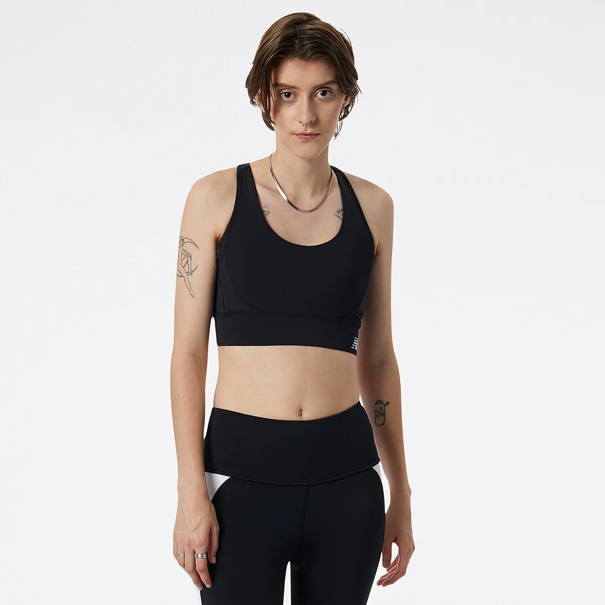 

Женский спортивный бюстгальтер WB21468BK New Balance, чёрный