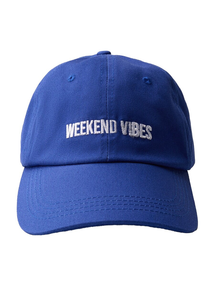 

Бейсболка Bershka Cap, синий