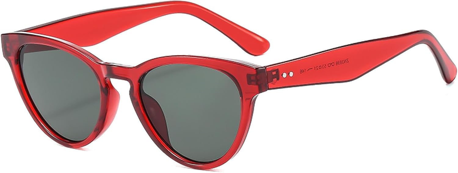 

Солнцезащитные очки с защитой от УФ-излучения UV400 | Бежевые, с заклепками, увеличенного размера | Для женщин и мужчин, для занятий спортом на открытом воздухе и вождения DSVIGF, 03