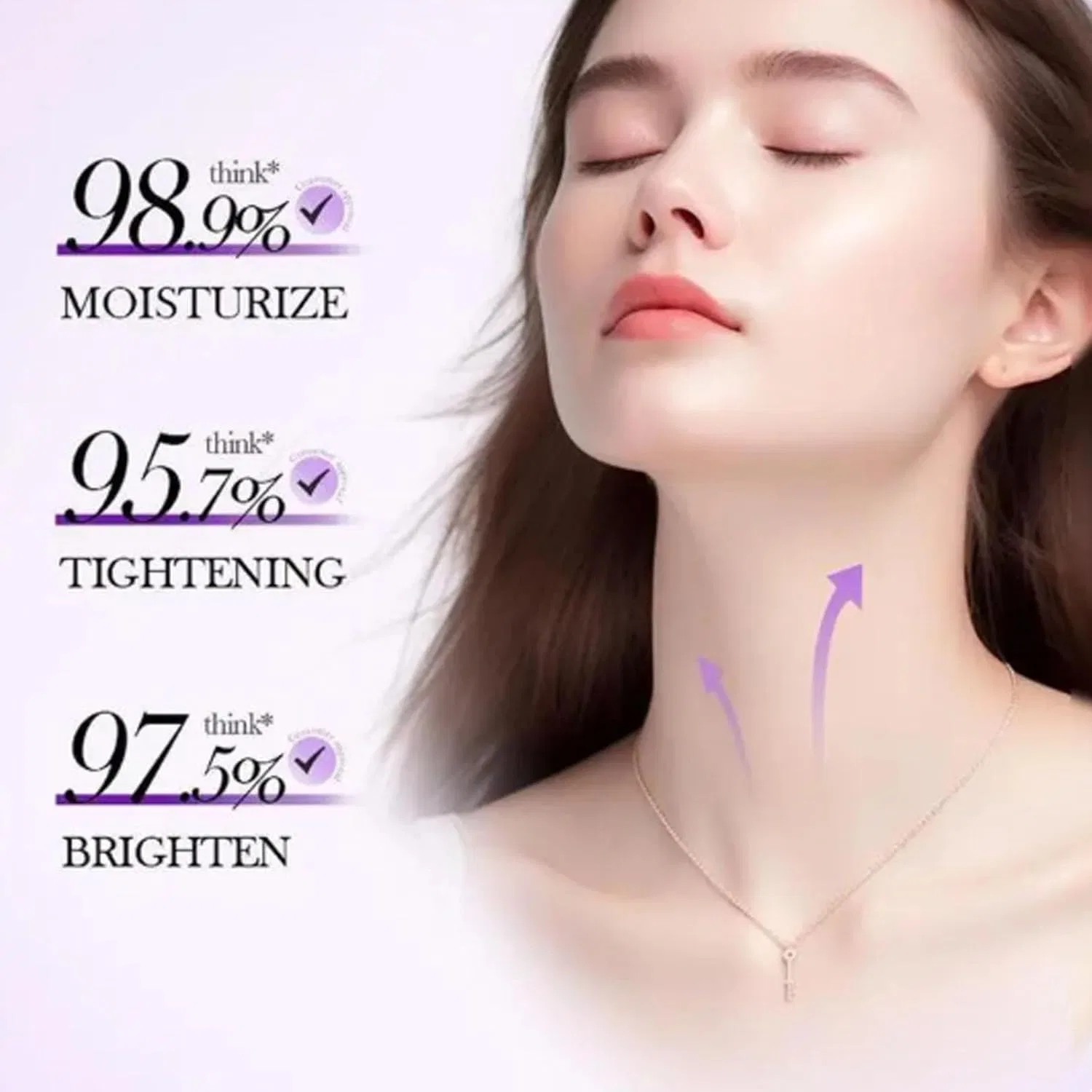 Крем для лица Gokame — Для шеи с коллагеном и фуллереном Magic Collagen Fullerene Neck Cream , 3 Pieces, 50 г — фото 4