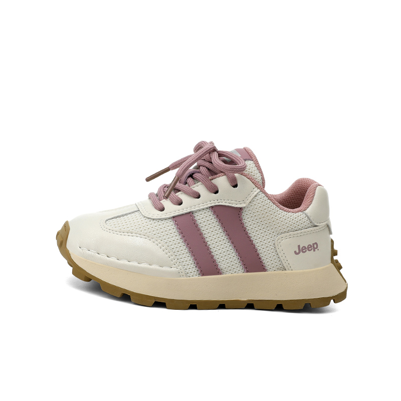 

Детские кроссовки для бега Kids Jeep, айвори белый/taro фиолетовый