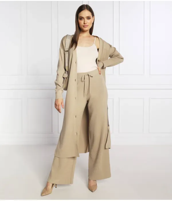 Вязаные брюки relaxed fit Tommy Hilfiger, бежевый — фото 2