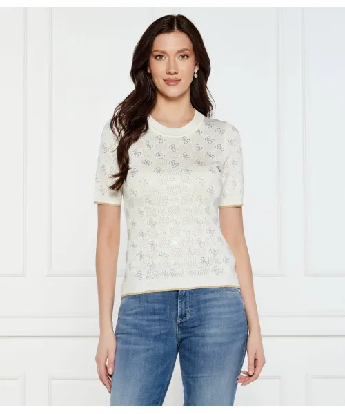 

Свитер Рози 4г Regular fit Guess Jeans, бежевый