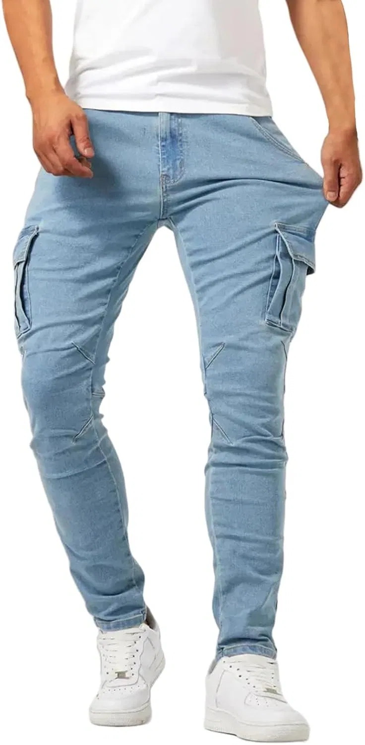 Джинсы скинни Blue