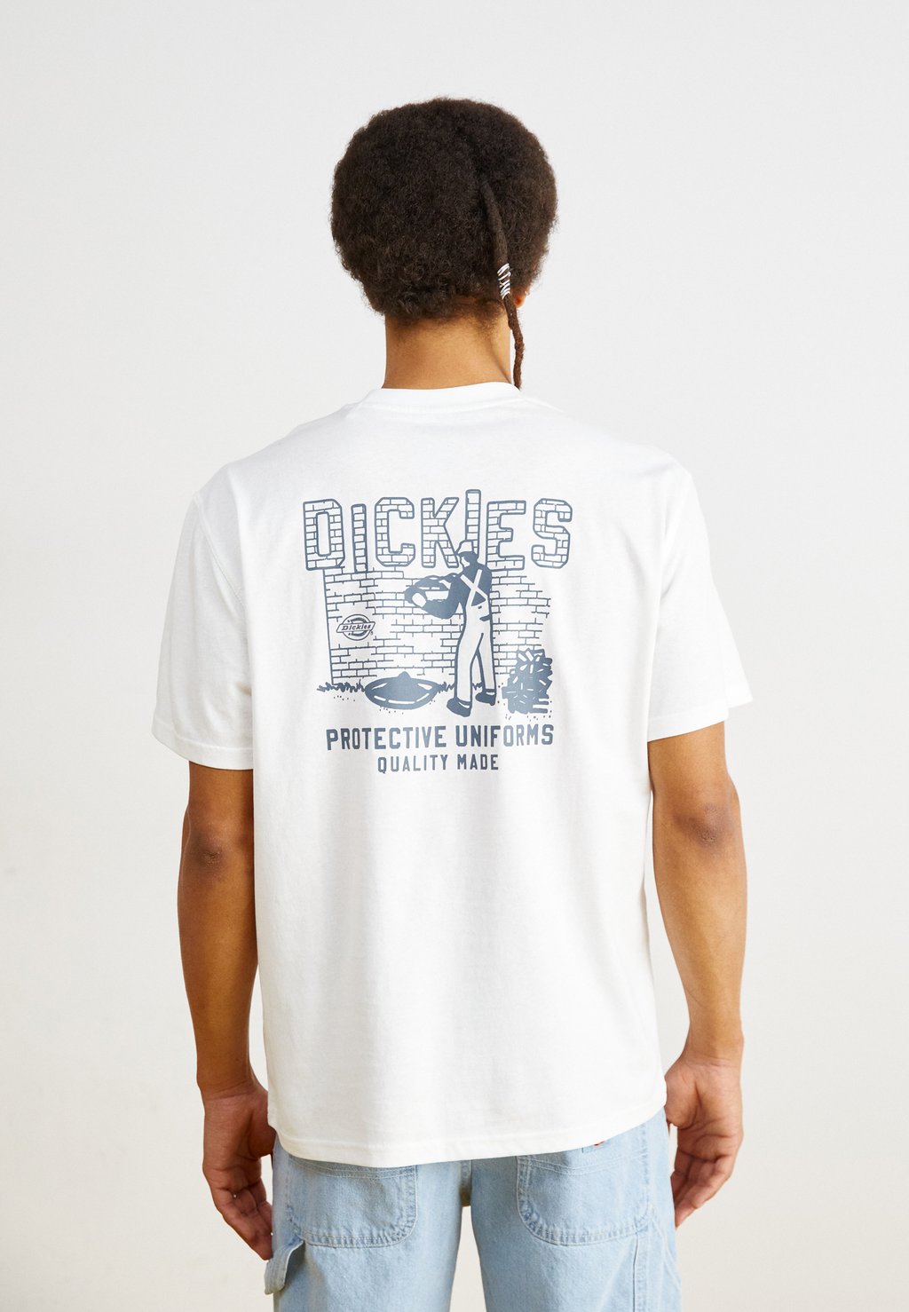 

Футболка с принтом BRICKLANE TEE Dickies, белый