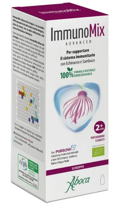 

Сироп Aboca Immunomix Advanced 210 г Поддерживает иммунную систему