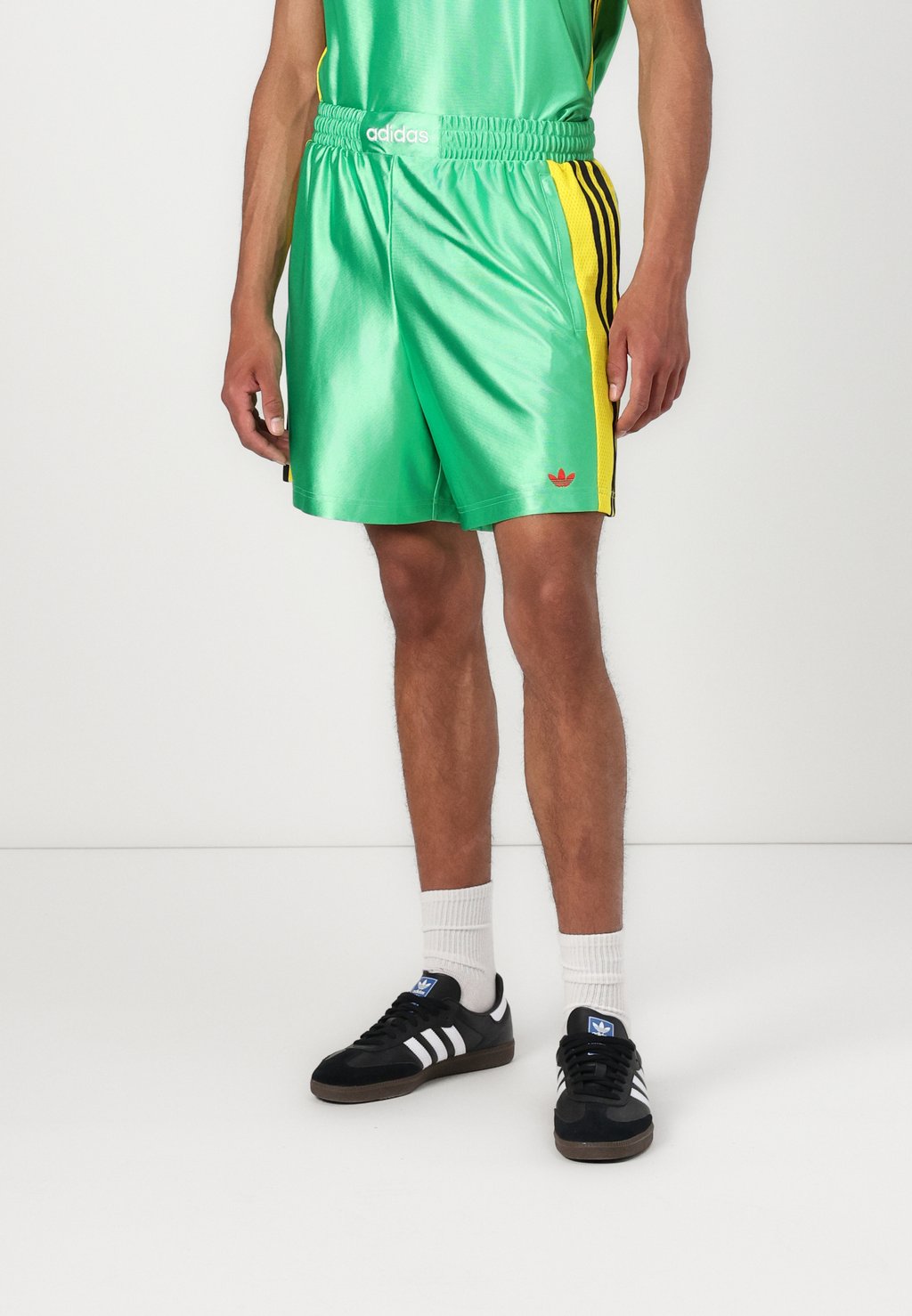 

Шорты BOXING Adidas Originals, зеленый