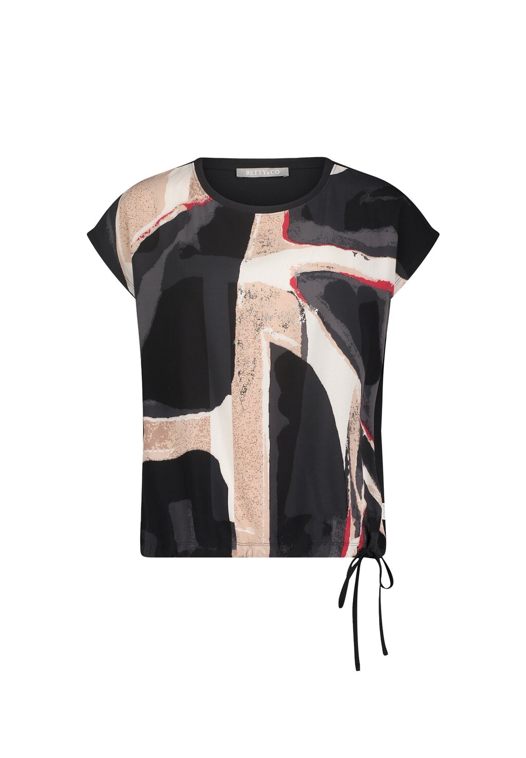 

Принт на футболке CASUAL- MIT PRINT Betty & Co, коричневый