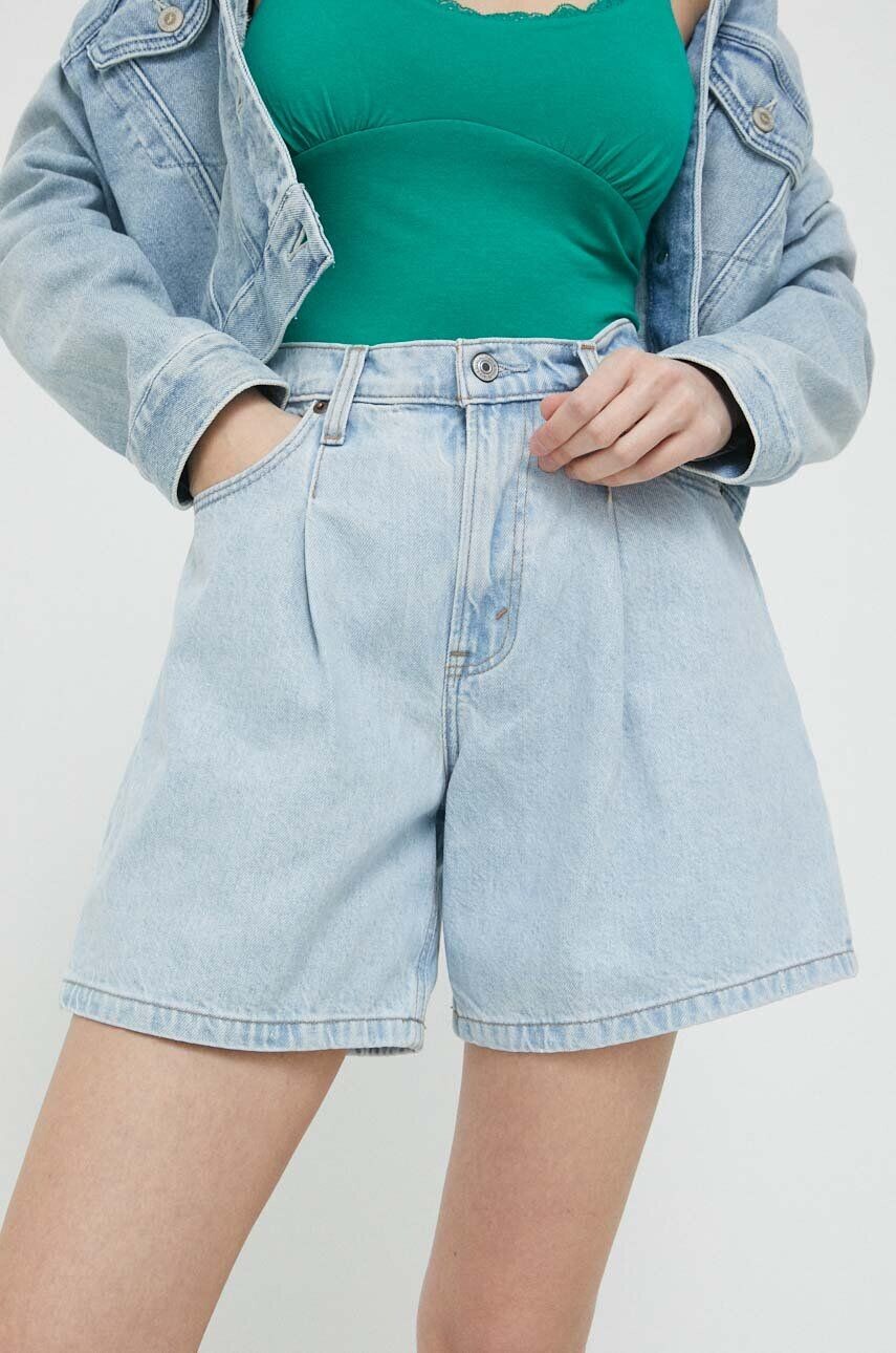 

Джинсовые шорты Abercrombie & Fitch, синий